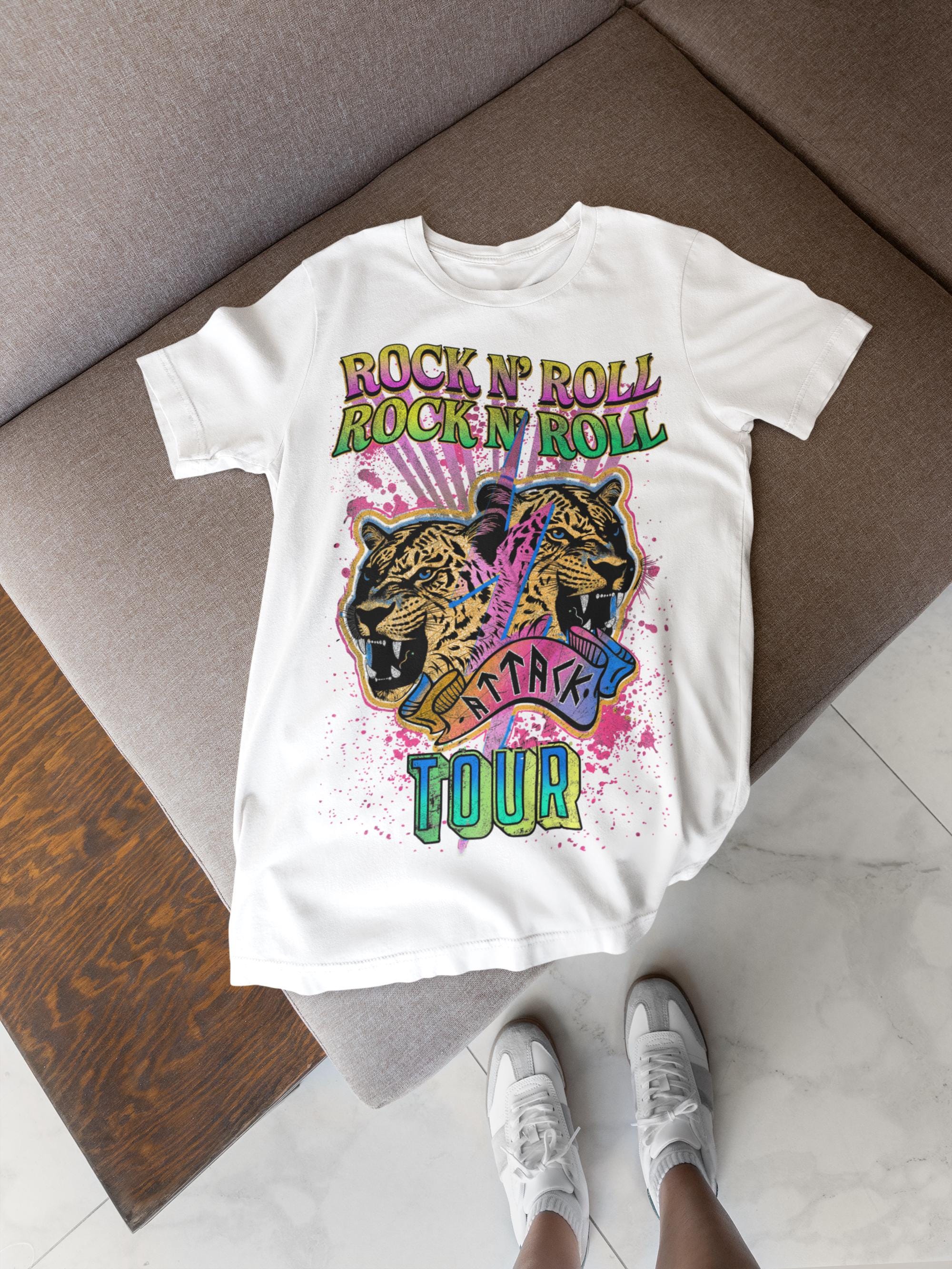 Glam Rock プリント Tシャツ Glam rock tee - Etsy 日本
