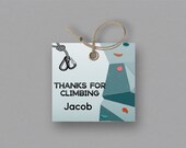 Rock Climbing Favour Tag, Bouldering Party, Printable Climbing Tags, Climbing Birthday Party Favors, Editable Template, INSTANT DOWNLOAD