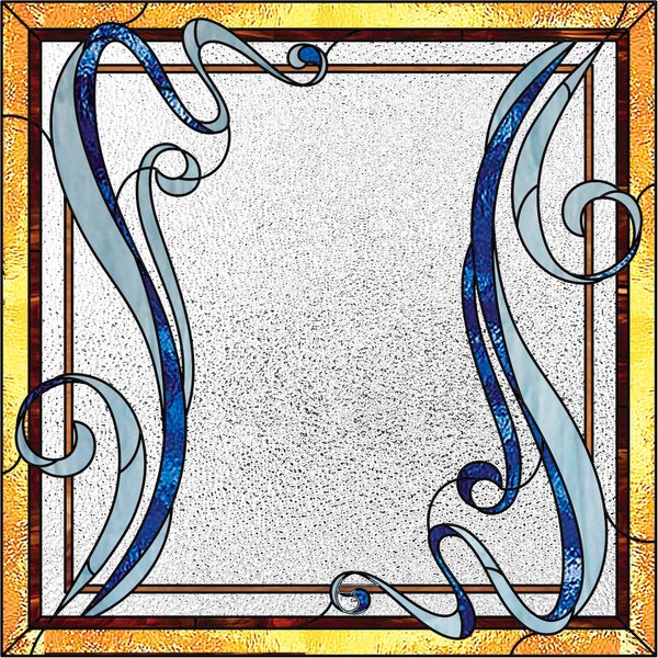 Stained glass geometric & abstract pattern PDF, Stain glass window panel pattern, Contemporary stained glass pattern