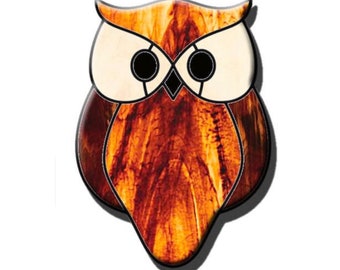 Owl stained glass pattern to download PDF, Beginner stain glass bird pattern, Easy stain glass owl suncatcher pattern
