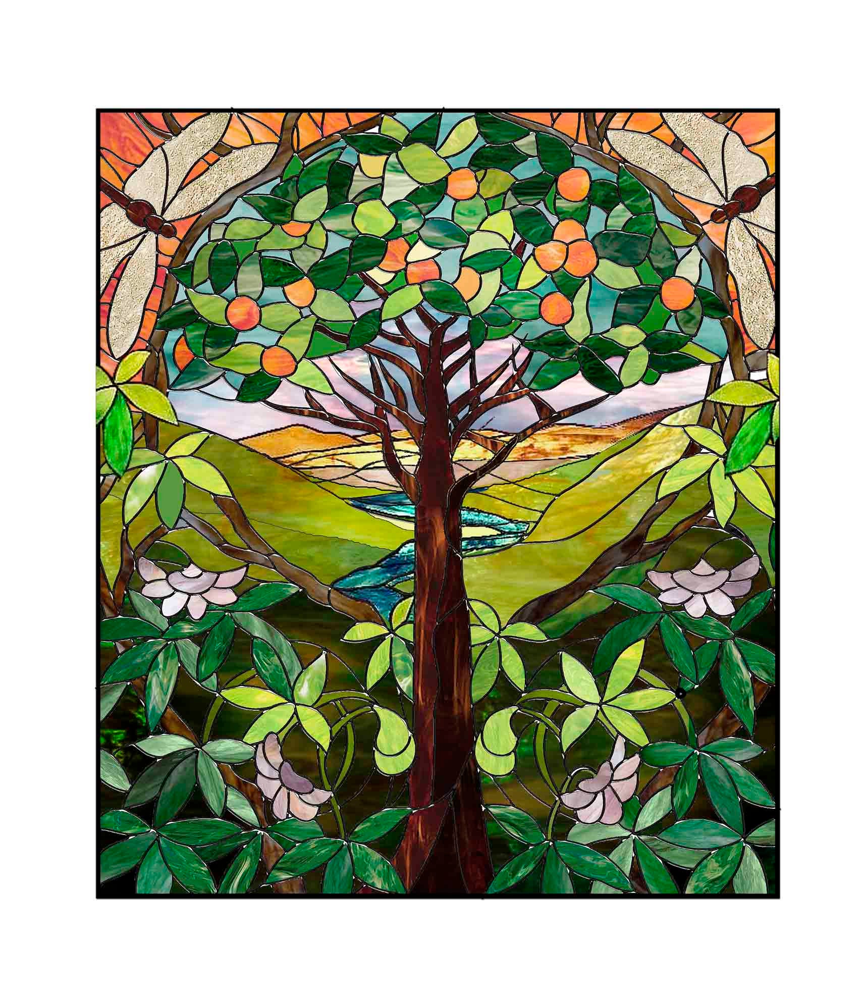 Simple Stained Glass Patterns Windows