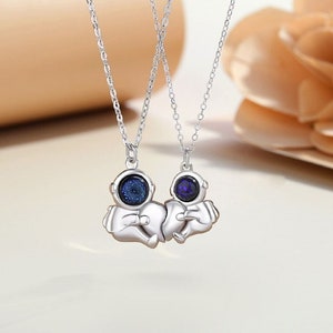 Men Women's 2 PCS Stainless Steel Magnetic Pendant Necklace Heart Love –  Innovato Design