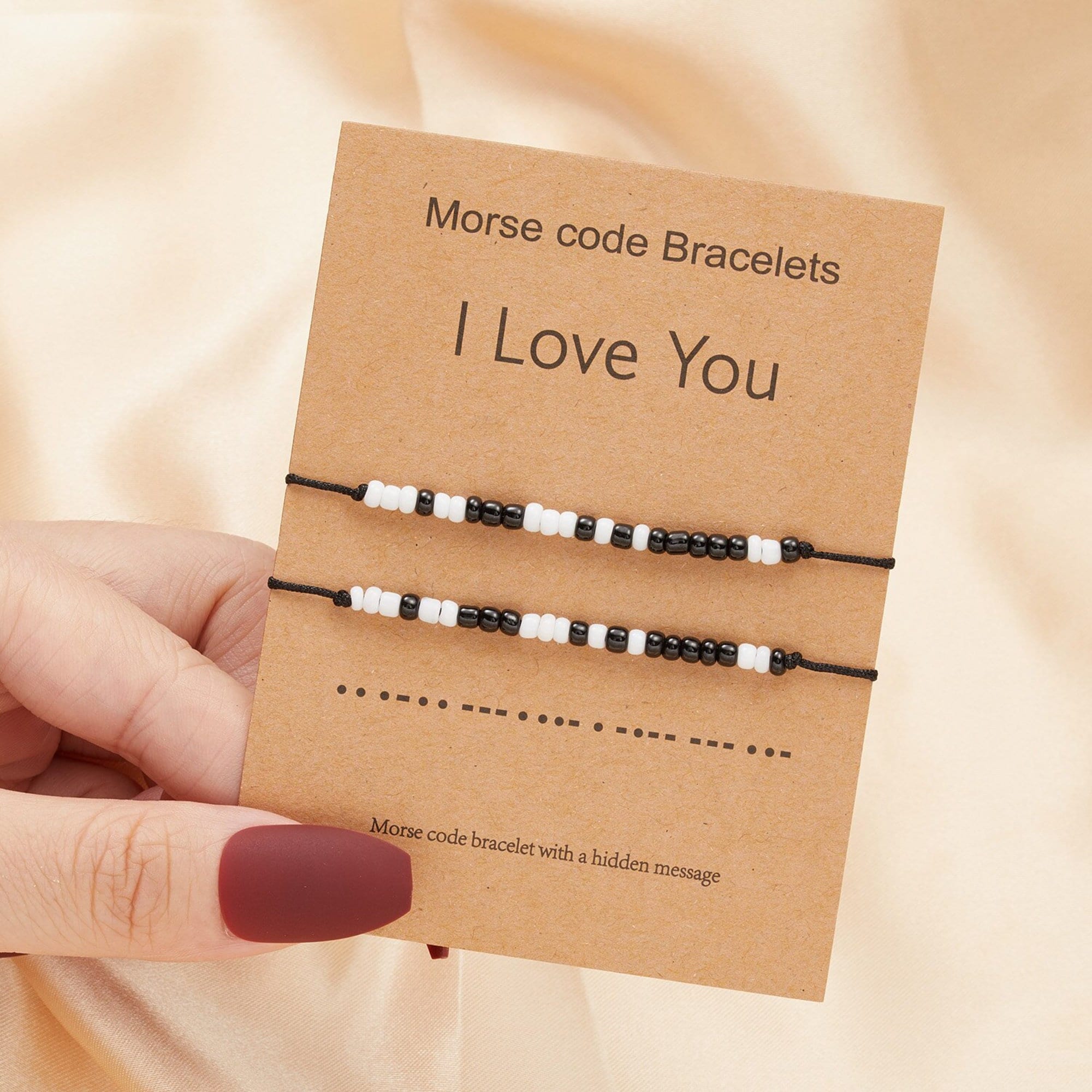 How To Make A Secret Morse Code Bracelet - Running With Sisters
