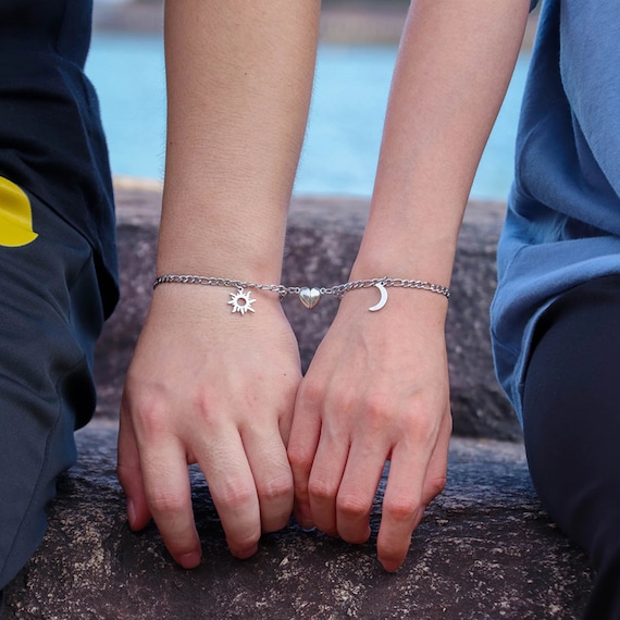 T-HOT Couple Bracelets Lock and Key Matching India | Ubuy