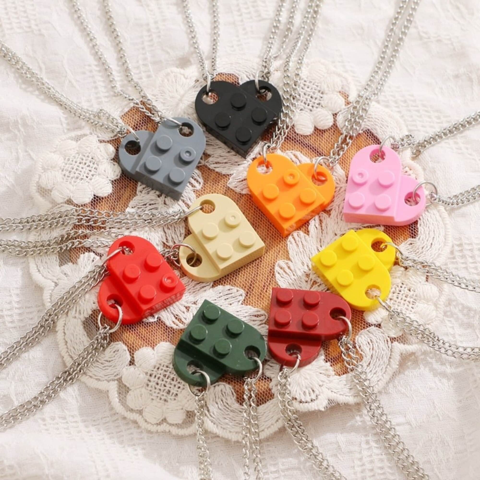 Lego® heart necklace -  Italia