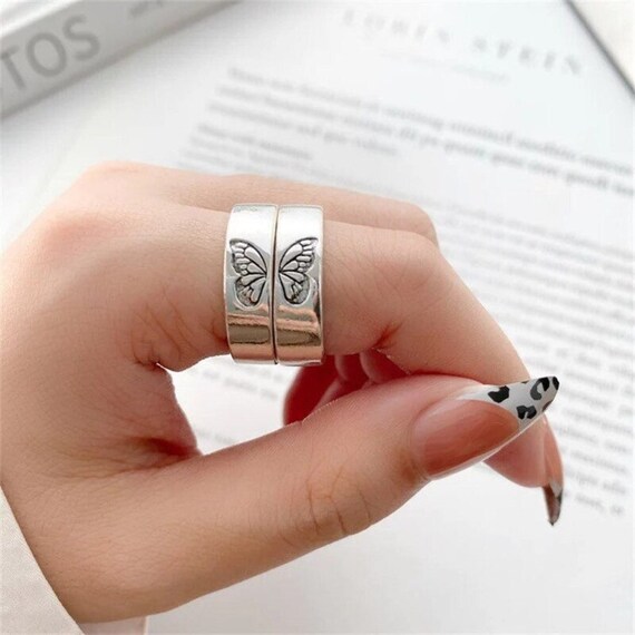 Butterfly matching 2024 rings for couples