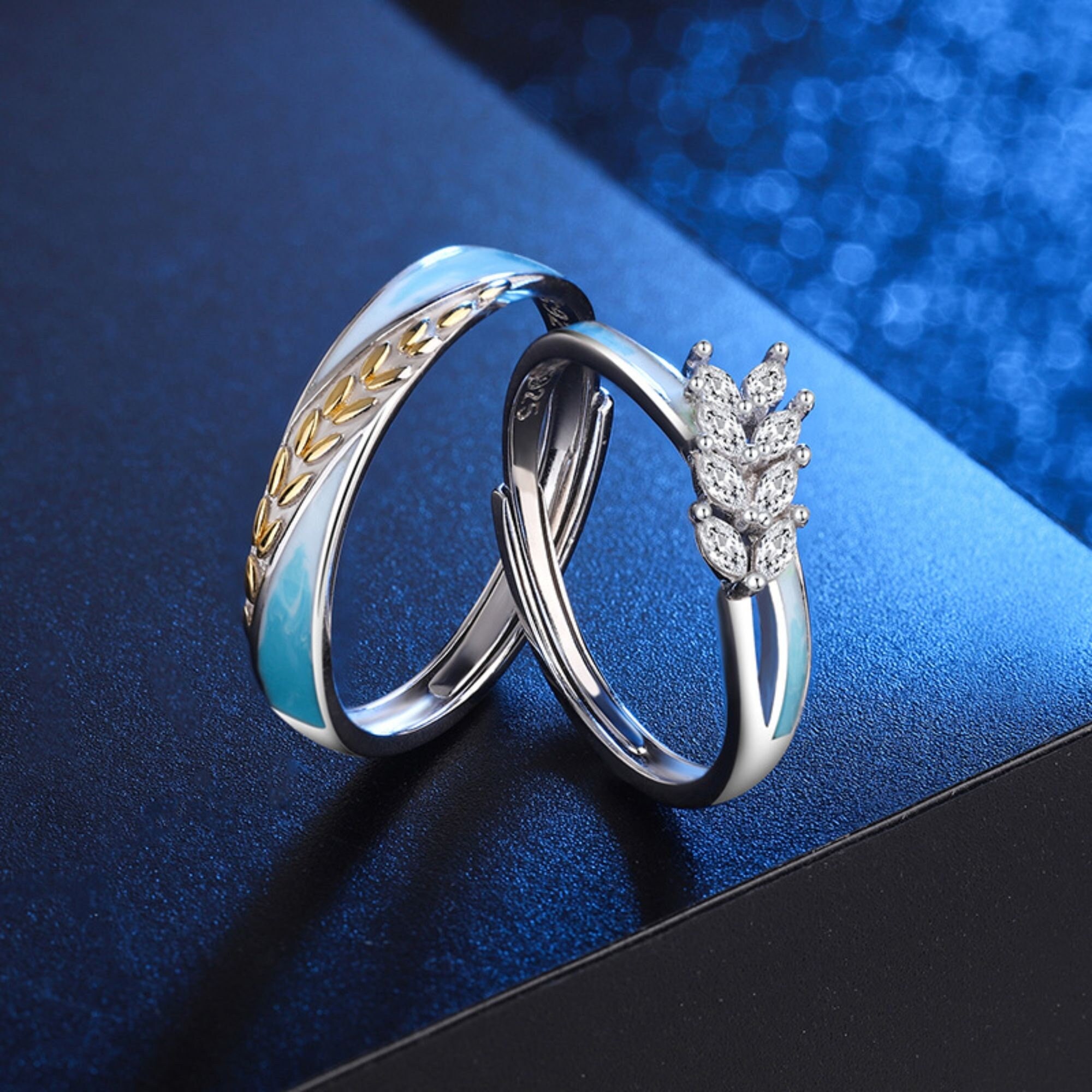 Throuple rings best sale
