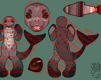 Leopard Seal Fursona/OC Adopt