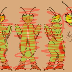 Gottesanbeterin Fursona/OC-Adoption