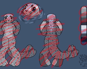 Harbor Seal Fursona/OC Adopt