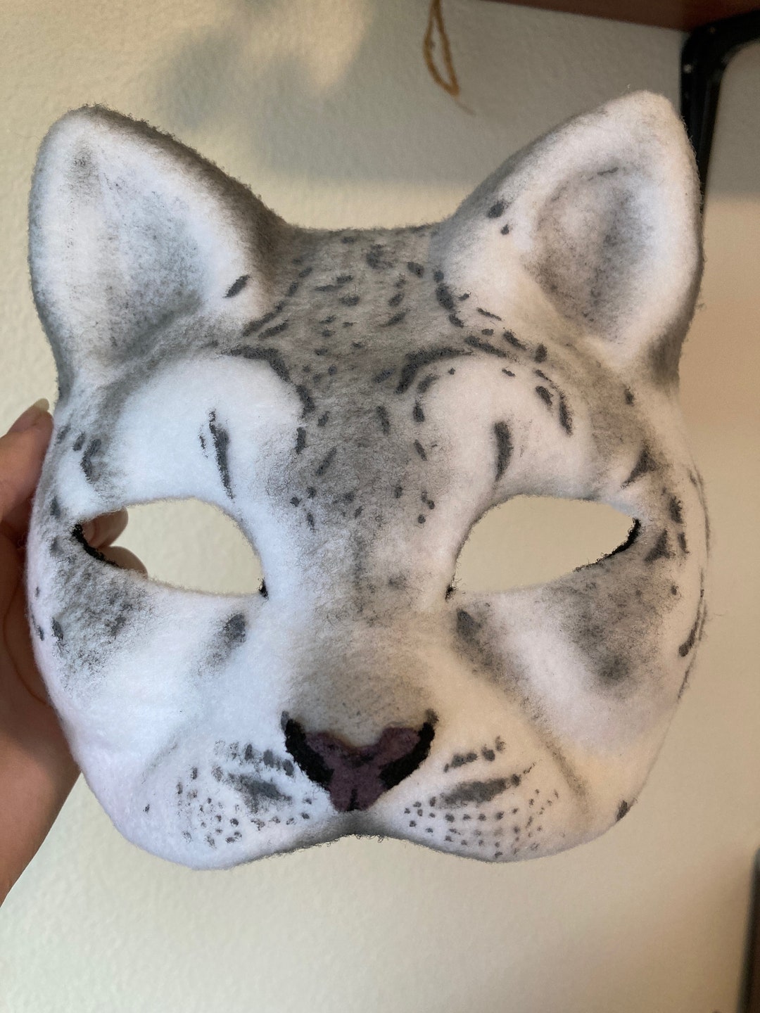 Snow Leopard Mask High Quality - Etsy