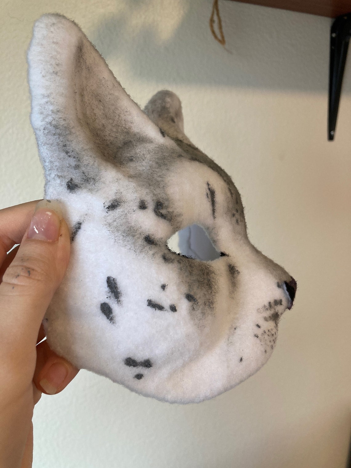 Snow Leopard Mask High Quality Etsy