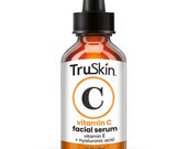 TruSkin Vitamin C Serum for Face, Anti Aging Serum with Hyaluronic Acid, Vitamin E, Organic Aloe Vera and Jojoba Oil