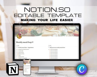 Notion Template Aesthetic For Small Business Owner Notion Organizer For Busy Stay At Home Moms And Fully Editable Digital Planner Template