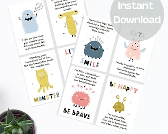 Monster Scavenger Hunt Printable Game Printable Download Scavenger Hunt ...