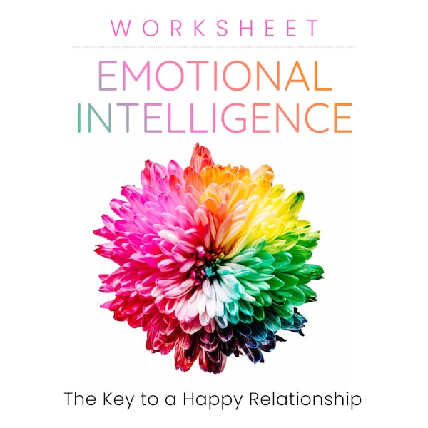 Emotional Intelligence Workbook, Emotional Intelligence Worksheet, Emotional Support, Social Emotional Learning, Self Regulation Adults,