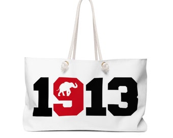 Delta - Freshman Shadow Weekender Bag - White