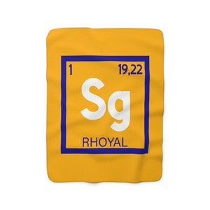 SGRho - SG Element Sherpa Fleece Blanket - Sun Gold