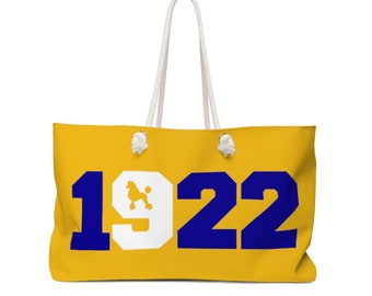 SGRho - Freshman Shadow Weekend Bag - Gold