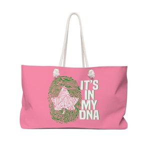 AKA - It&#39;s In My DNA Weekender Bag - Pink