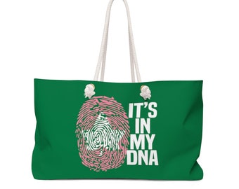 AKA - It's In My DNA Weekender Bag - Green
