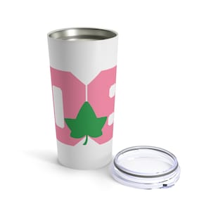 AKA - Double Digit Shadow Tumbler 20oz - White