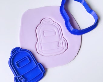 Schulrucksack Cookie Stempel Ausstechformen Fondant Stempel Ausstechformen Form Kuchen Capcake Plätzchen Dekorieren Ausstechformen Werkzeuge