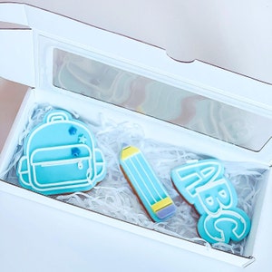 Sac à dos scolaire crayon ABC cookies Schulkinder Kekse Cookies Rentrée des classes