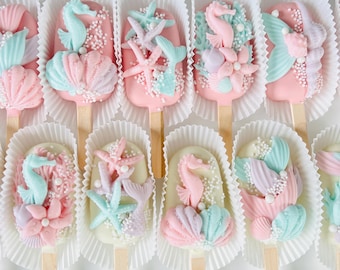 Mermaid Cakesicles cake pops baby shower Birthday Geburtstag Gift Sweet treat