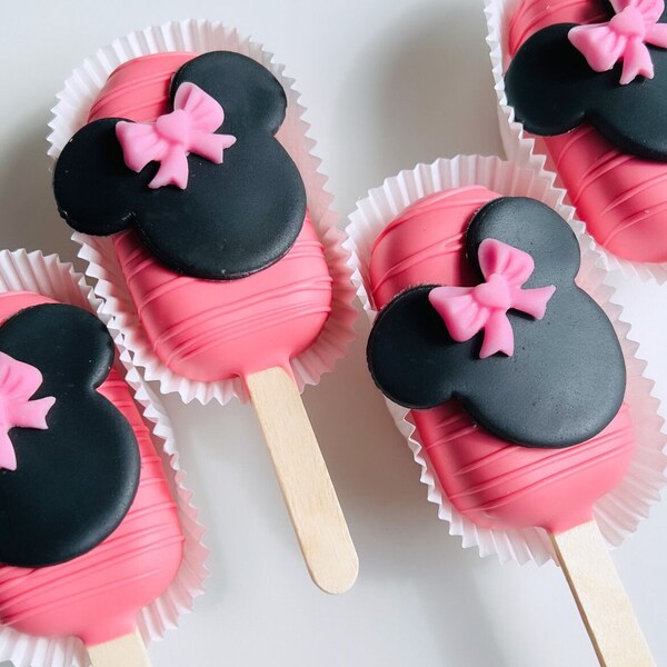 Minni Maus Cakepops Cakesicles Babyshower Geburtstag Events Baby 1