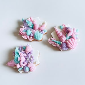 Mermaid cookies Birthday cookie Geburtstag Meerjungfrau Kekse Personalized cookies Biscuits Mermaids biscuits