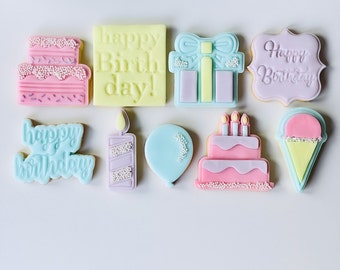 Alles Gute zum Geburtstag Keks-Set Candy Bar Geschenk Süßer Leckerbissen