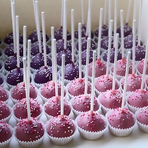 Tårtpoppar Babyshower Födelsedag Evenemang Första bebisens födelsedag Bröllop Godisbar