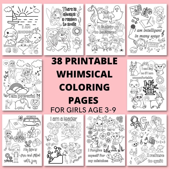 Coloring Pages For Girls Age 9