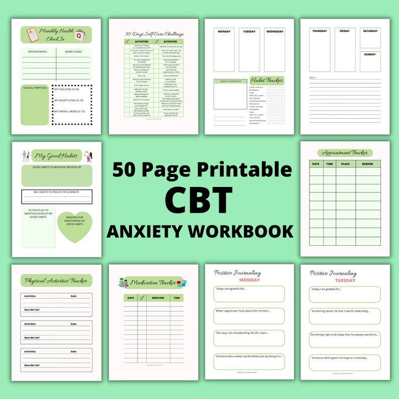 cbt-anxiety-journal-printable-manage-worries-workbook-etsy-uk