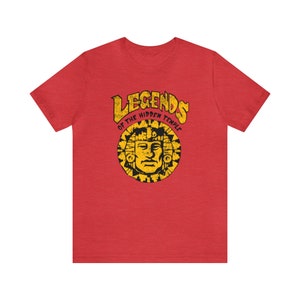 Programa de televisión de retroceso de los 90, Legends of the Hidden Temple Unisex Jersey camiseta de manga corta