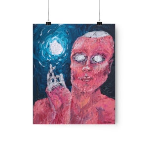 Premium Matte Vertical Poster - Desire