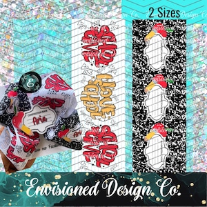 Composition School Time Hair Bow Sublimation Design