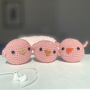 Crochet Chick/duck Plushie, Cute Crochet Animals, Baby Chick Amigurumi ...