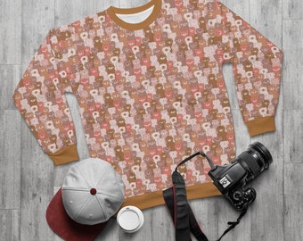 Cute Bear Sweatshirt - All Over Print - Unisex