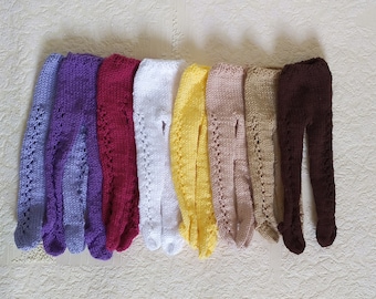 Medias para muñeca Paola Reina, medias de punto para muñeca en varios colores, ropa para muñeca de 33 cm, medias hechas a mano de Paola Reina