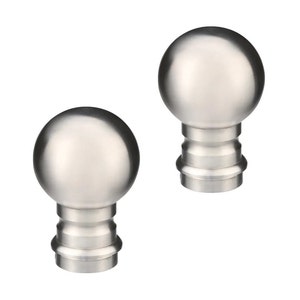 Customize your HOMI HARDWARE with Traditional Ball Finial - Interchangeable end cap  Housewarming Christmas Birthday