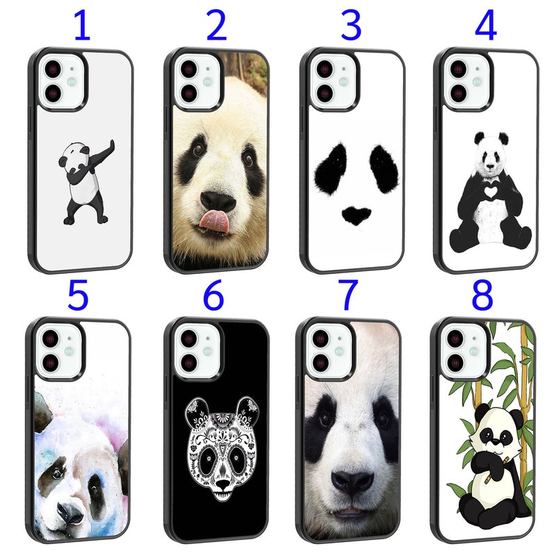 Silicone Panda iPhone Cases - Etsy