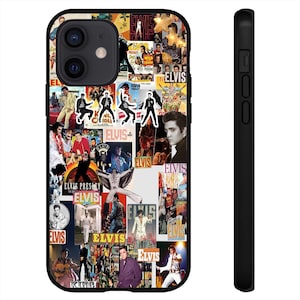Funda de silicona con póster de Elvis Presley para iPhone 7, 8, SE, X, XR, 11, 12, 13, 14, 15, 16, 16E, Pro Max Plus y Mini.