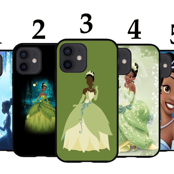 Cool Phone Case Fits iPhone 6 7 8 SE X XR 11 12 13 14 15 Mini Pro Max Plus Models Protective Cover - Princess Tiana