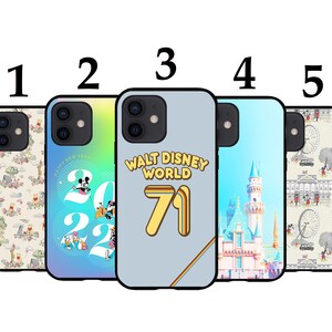 Cool Phone Case Fits iPhone 6 7 8 SE X XR 11 14 Plus 12 13 14 15 16 16E Mini Pro Max Plus Models Silicone Cover - Disney Patterns