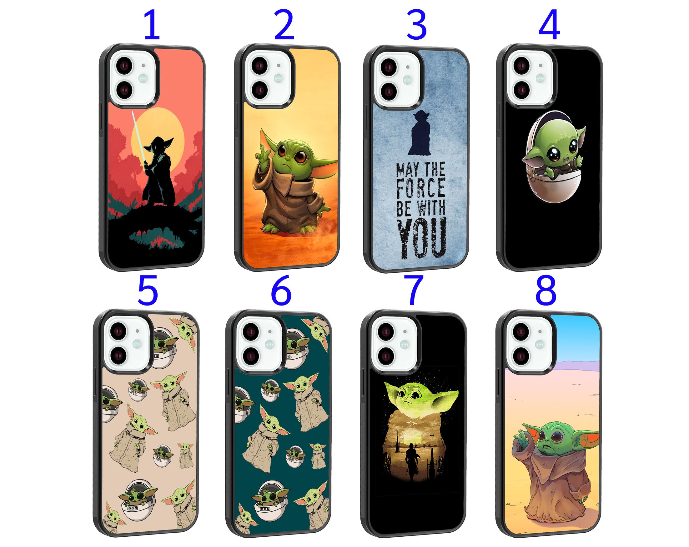 iPhone XR Star Wars: The Mandalorian The Child Stars In Space Case