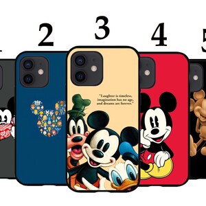 Cool Phone Case Fits iPhone 6 7 8 SE X XR 11 12 13 14 15 16 16E Mini Pro Max Plus Models Silicone Cover -  Awesome Mickey Mouse