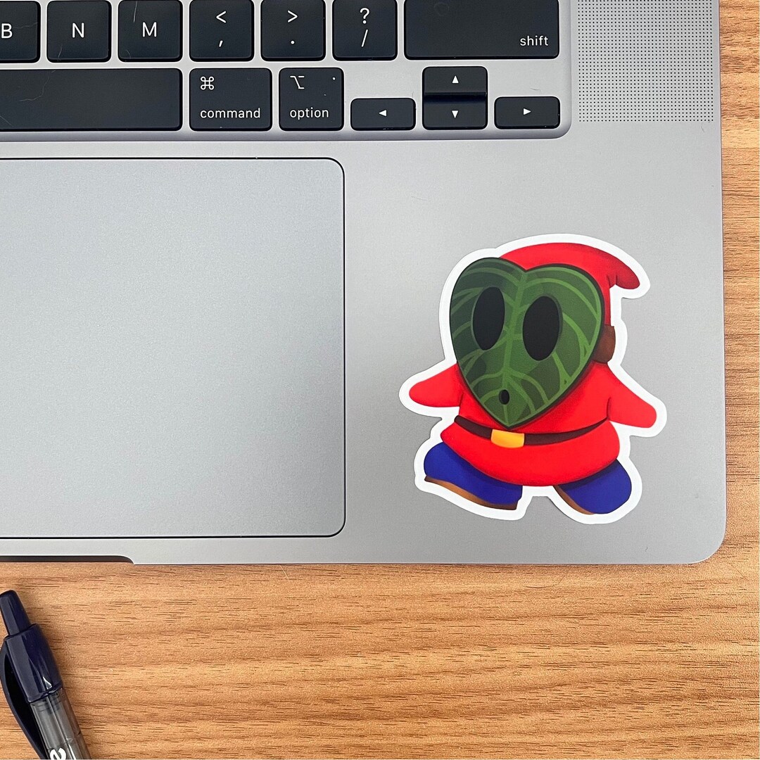 3 Shy Guy Korok Mask Sticker Mario Shy Guy Sticker Mario Zelda Gamer