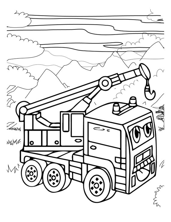 Tractor Digger Coloring Pages - Get Coloring Pages